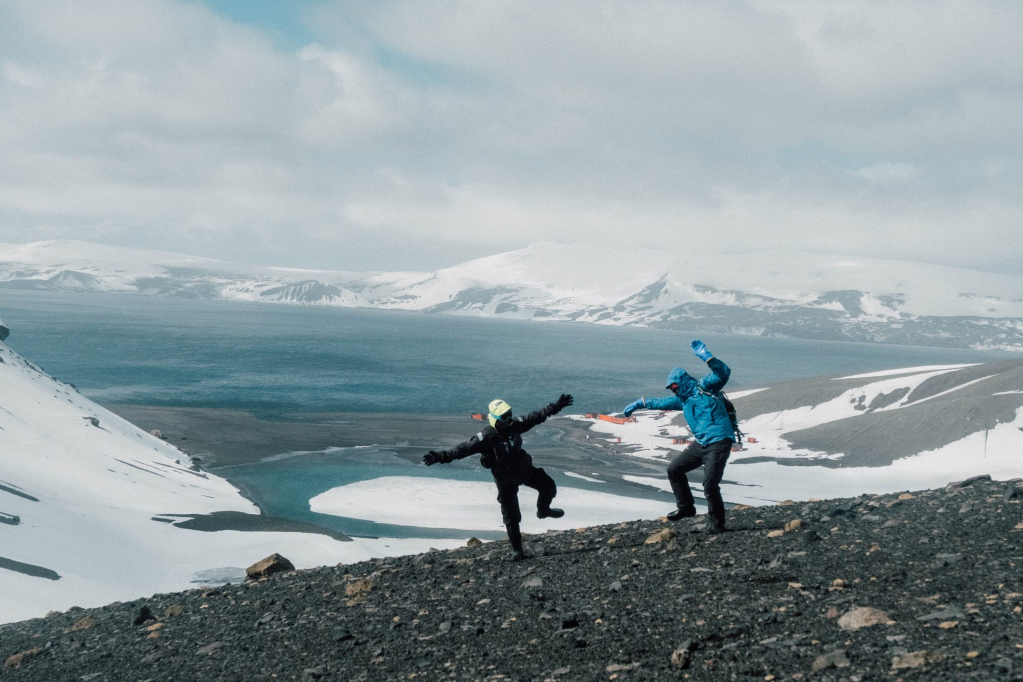 Hike at Deception Island