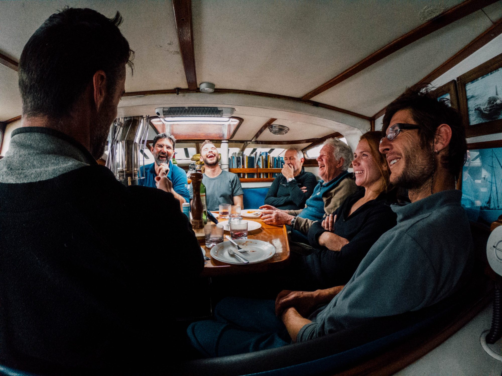 Interior of Spirit of Sydney Yacht